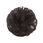 低扎丸子头假发女真发发圈汉服古风发包警懒人盘发神器卷发蓬松