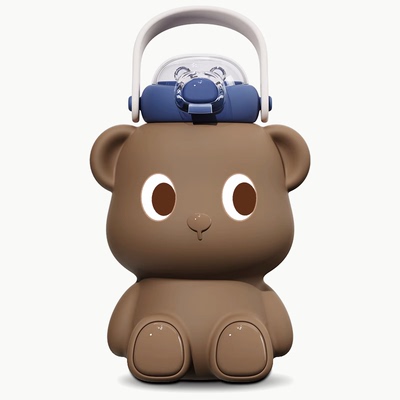 新款儿童熊耶保温杯316L