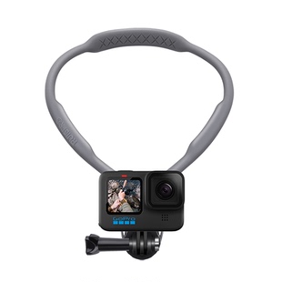 GoPro13/12/11/10/9/8/7/6/5挂脖支架竖拍项圈路亚钓鱼骑行脖挂