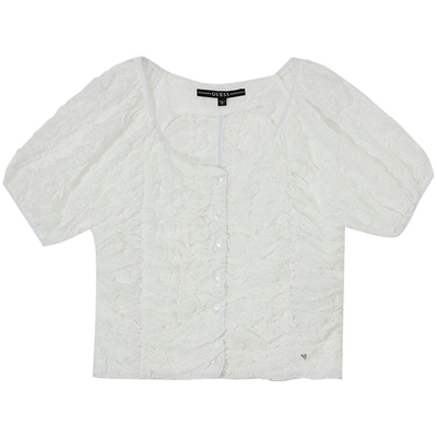 GUESS女士小清新短袖衬衫