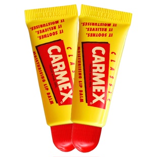 CARMEX唇膏女保湿修护10gx2润唇膏口红打底唇部护理补水不油腻