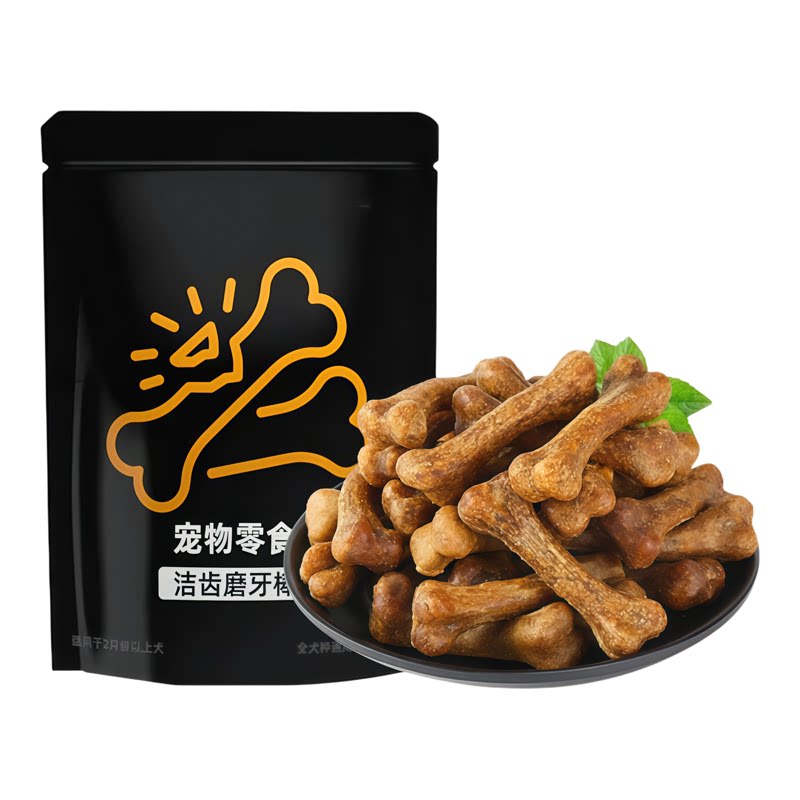 狗狗耐咬洁齿补钙磨牙棒