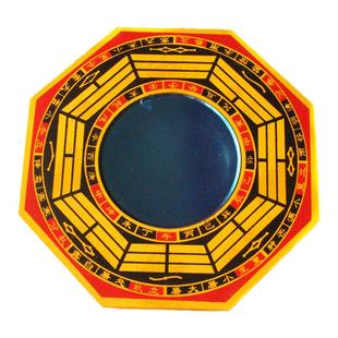 满10个包邮新款木八卦镜凹凸镜家居风水用品室摆件厂家直销特价