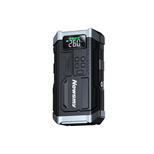 纽曼汽车应急启动电源车载无线充气泵电动打气筒一体机强启搭电宝