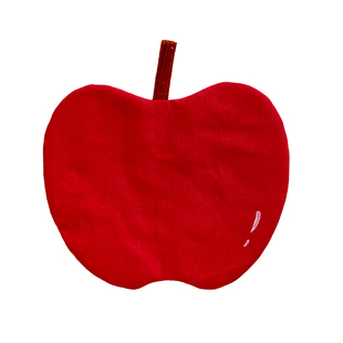 可爱水果造型热咖啡杯垫布艺桌面装饰自制手工隔热垫纯色餐垫道具