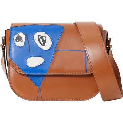 【新年礼物】Valextra女印花牛皮可调节单肩包