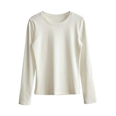 260g秋冬薄绒长袖T恤衫