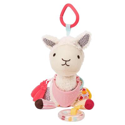 skiphop儿童可啃咬磨牙玩具可入口宝宝安抚玩偶围巾小伙伴牙胶