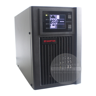 山特UPS不间断电源C1K在线式稳压延时1KVA 1000W内置电池CASTLE1K