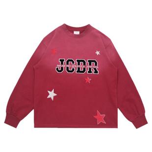 JAC梦想家童装◆新松弛FITCHECK~渐变色星星长袖T恤男女儿童上衣