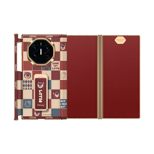 迪士尼正版适用华为matext手机壳XTS非凡大师三折叠MATE旋转腕带支架xt双中轴磁吸全包防摔皮保护套女单后壳