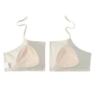 纯棉可缝在衣服上的胸垫半成品睡衣内衬自缝DIY胸罩内衣