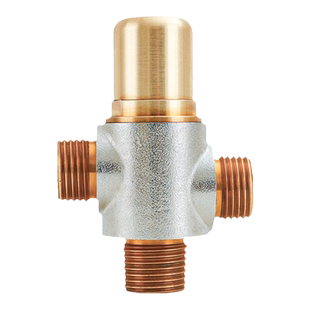 零冷水切换阀智能恒温小厨宝专用4分太阳能热水器全铜循环阀