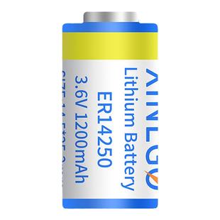 锂电池ER14250 3.6V ETC PLC CNC时钟带线电池专用电子设备1/2AA