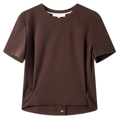 十二篮高级休闲套装圆领正肩上衣