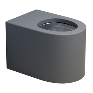 谈话室软包马桶防撞落地式不锈钢坐便器留置室卫生间虹吸式座便器