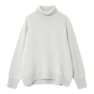 OVV秋冬热卖女装高领保暖舒适粗针阔版长袖休闲羊绒衫