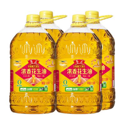 鲁花鲁飘万家浓香花生油