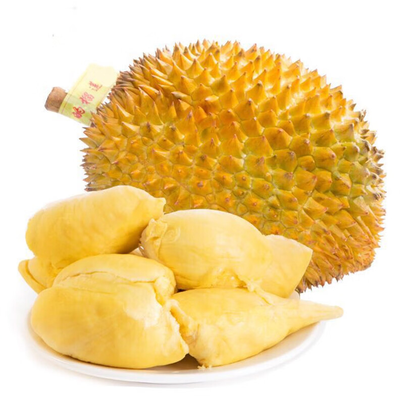 只发新鲜金枕榴莲整个