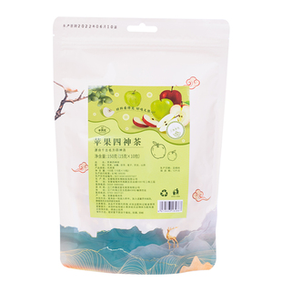 千方汇四神茶苹果蜜桃水果莲子怀芡实山药茯苓儿童茶包小儿免煮款