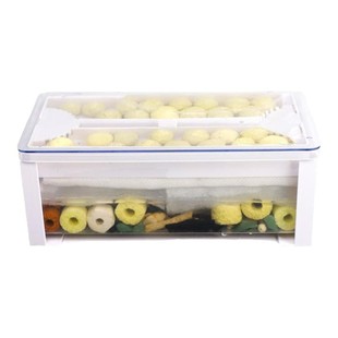 挂壁式鱼缸过滤器净水循环三合一小型上置滴流盒乌龟缸上滤水幕式