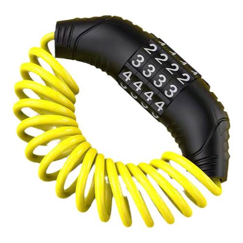 欧洲旅游行李箱防盗锁防丢可伸缩便携密码锁托运安全防盗头盔锁