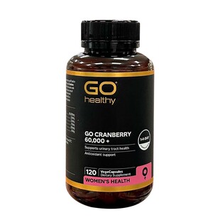 新西兰Go Healthy高之源高浓度蔓越莓精华胶囊60/120粒60000mg
