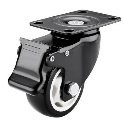 万向轮轮子重型1.52寸带刹车