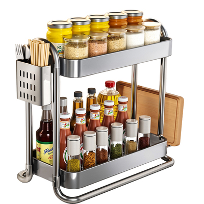 【加厚不锈钢】调料架