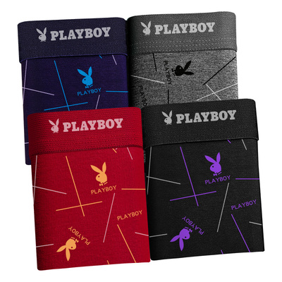 花花公子男士内裤100%全棉