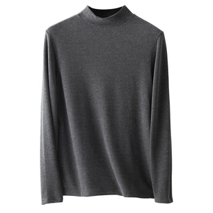 德绒保暖内衣男加绒加厚无痕打底衫秋衣秋裤2025新款套装上衣秋冬