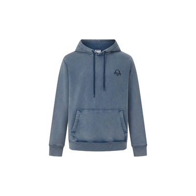 【11.11首降】Moschino/莫斯奇诺25早秋女士月桂花环刺绣连帽卫衣