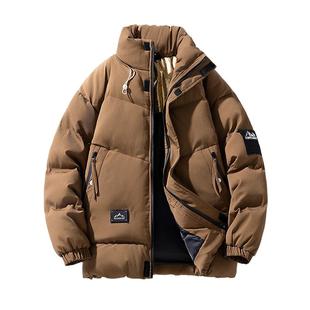 NASA STUSY美式2025冬季新款加厚保暖棉衣男款棉袄羽绒棉服外套