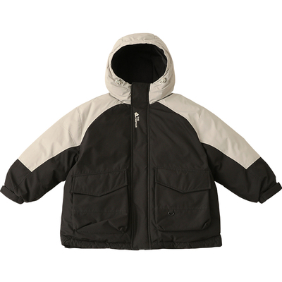 男童羽绒服中长款2025冬季新款亲子儿童羽绒服加厚中大童装C4876