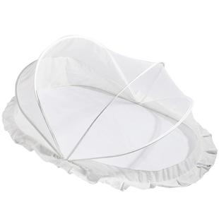 三美婴床中床蚊帐罩可折叠全罩式通用遮光婴儿床蒙古包宝宝蚊帐