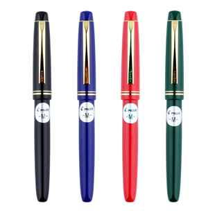 生日送礼可包装日本PILOT百乐笔78G钢笔pilot经典钢笔78g+学生练字钢笔礼盒装透明壳送墨水附吸墨器