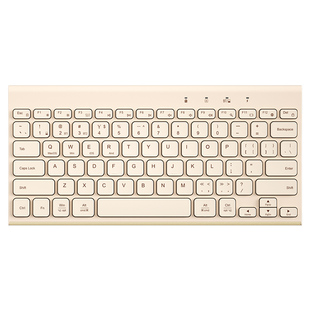 BOW 超薄双模无线蓝牙键盘充电静音鼠标套装笔记本电脑女生办公小