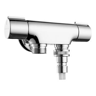 九牧三角阀一进二出三通带双开关双出水马桶角阀分水器一分二通用