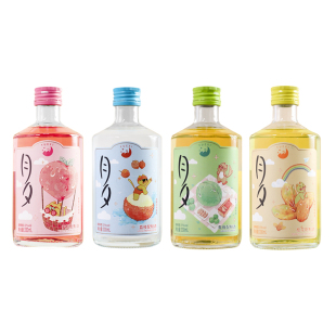 红动果酒月夕青梅酒蜜桃荔枝桂花酿高颜值低度甜酒女生微醺小酌酒