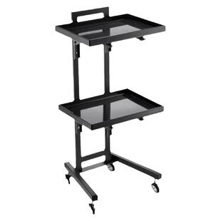 不锈钢美容美发车烫染推车剪发接发折叠杠车理发店专用网红工具车