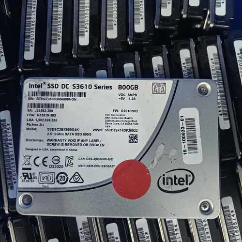 【请询价】Intel S3610 800G 2.5寸SATA企业级固