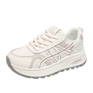 踩屎感软底老爹鞋女34码2026春季新款透气网面旅游鞋百搭运动鞋女