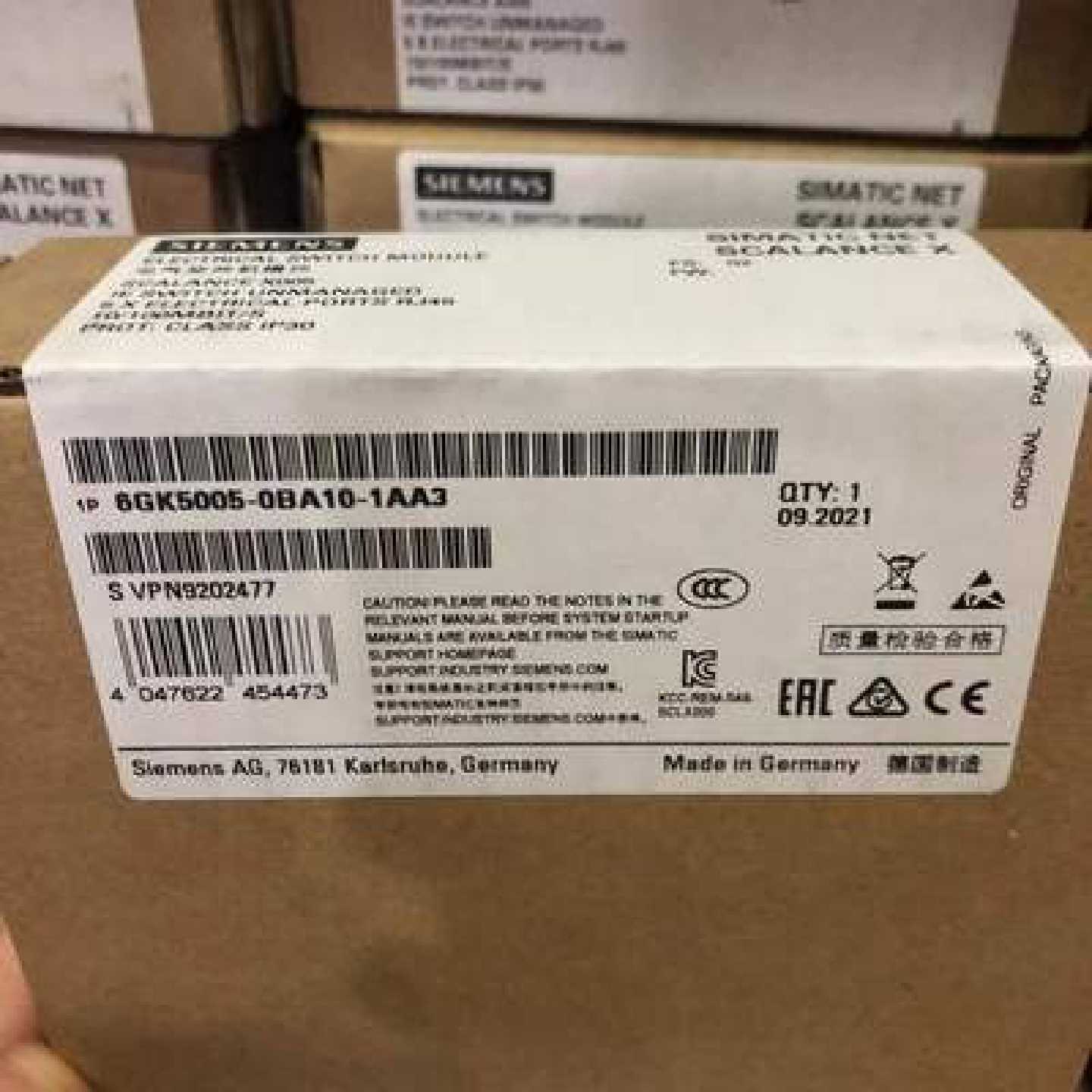 议价6GK5005-0BA10-1AA3西门子口交换机RJ45端口6GK50050BA101AA3 - 实物图