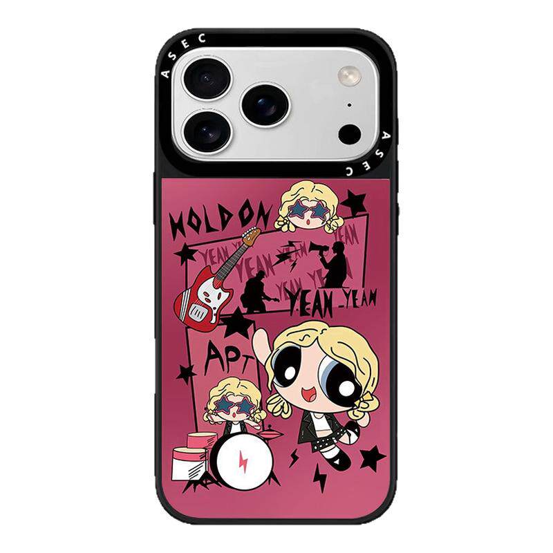 CASETiFiY联名摇滚吉他飞天小女警可爱适用苹果iPhone17promax/16pro/15手机壳14磁吸13卡通12华强北平替少女