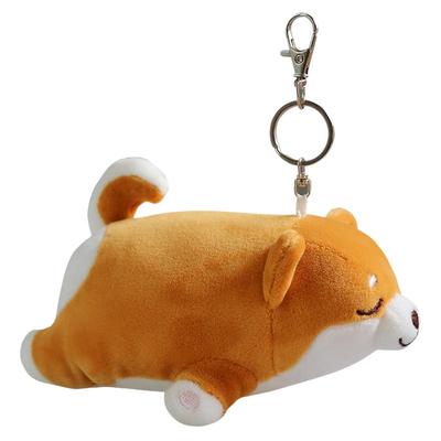 米炭海豹公仔钥匙挂件柴犬手握玩偶柯基毛绒背包包包挂饰一对礼物