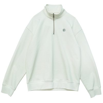 重磅卫衣日常休闲半高领半拉链