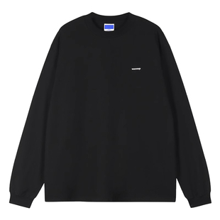 WassupHouse国潮重磅纯棉长袖t恤男秋冬打底衫内搭宽松美式上衣女