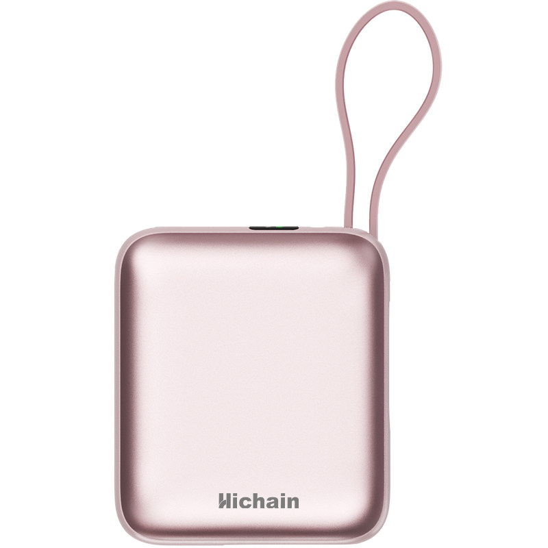 hichain和昌充电宝3C认证可上飞机大容量快充移动电源超薄小巧便携自带双线35W快充20000毫安2026新款苹果18 薄可实拍商品图