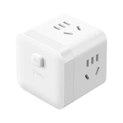 公牛魔方插座带usb接口快充电转换器多功能立式接线板排插板无线