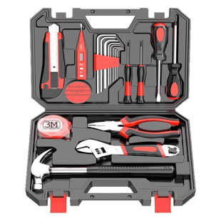 华麦斯工具箱家用多功能五金套装家庭维修电工螺丝刀车载万能组合